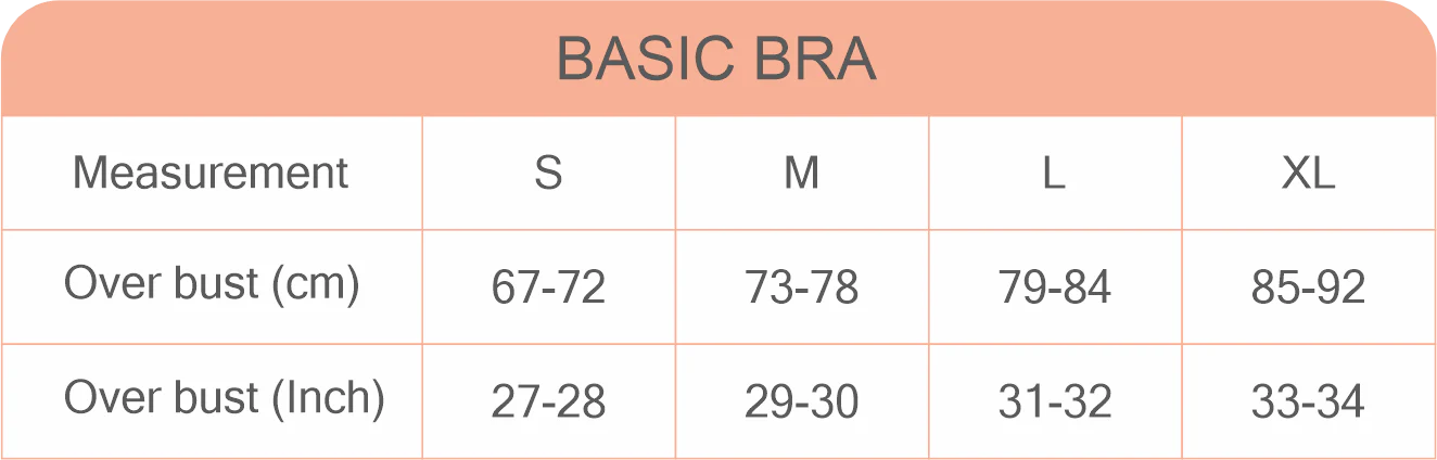 Seamless Full Coverage Padded Teen Rib Basic Bra (Pack of 3)