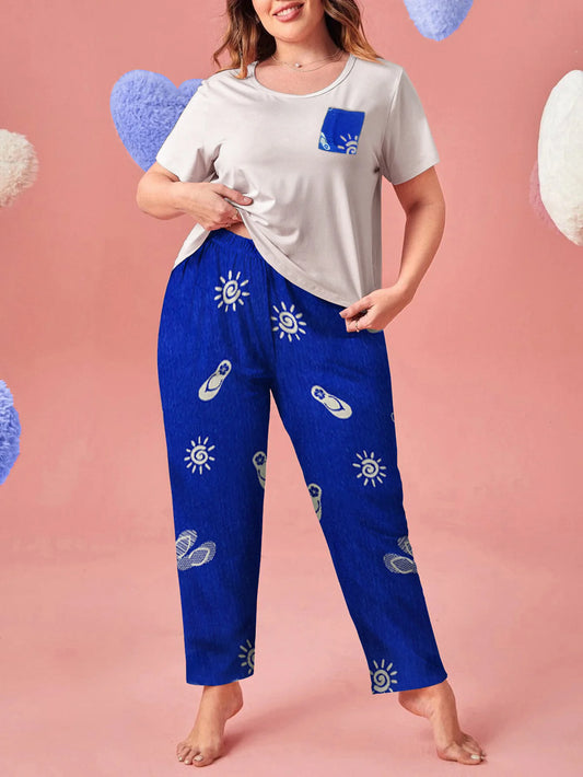 Printed Cotton Night Wear